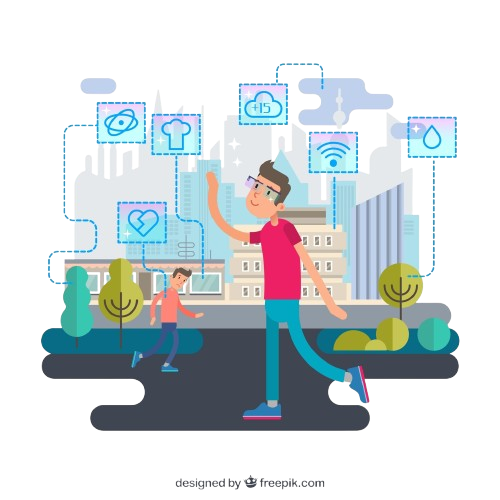 augmented reality background flat style 23 2147805942 removebg preview